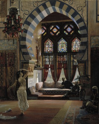 Almée, uma dançarina egípcia de Gunnar Berndtson
