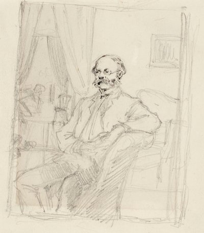 O realizador C. A. Zitting, Estudo de retrato de Gunnar Berndtson