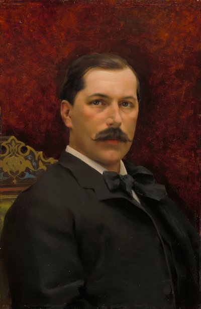 Retrato do Barão Delort de Gléon de Gunnar Berndtson