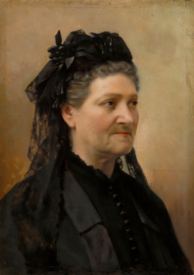 Retrato da Baronesa Delort de Gléon, a Mais Velha de Gunnar Berndtson