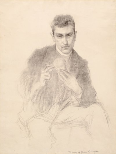 Retrato de Magnus Enckell de Gunnar Berndtson