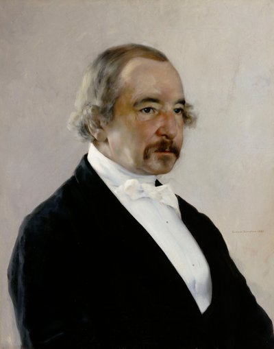 Retrato de Zacharias Topelius de Gunnar Berndtson