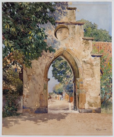 The Old Archway de Gunnar Widforss
