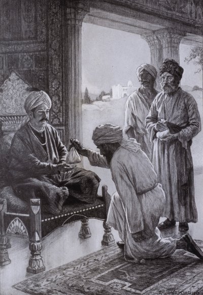 Parábola de Os Talentos (litho) de Gunning King