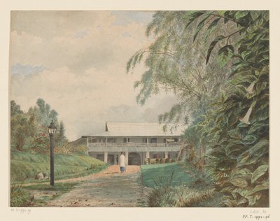 Balneário em Sindanglaja de Gustaaf Frederik Tydeman