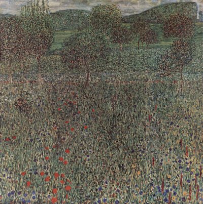 Campo desabrochando de Gustav Klimt