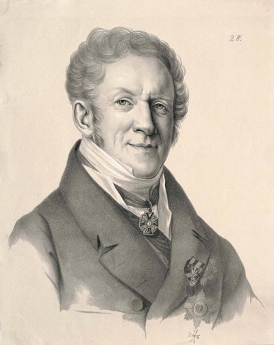 Balthasar Campenhausen (gravura de 1820) de Gustav Adolf Hippius