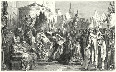 Investigação de Frederico I como Marquês de Brandenburgo de Gustav Bartsch