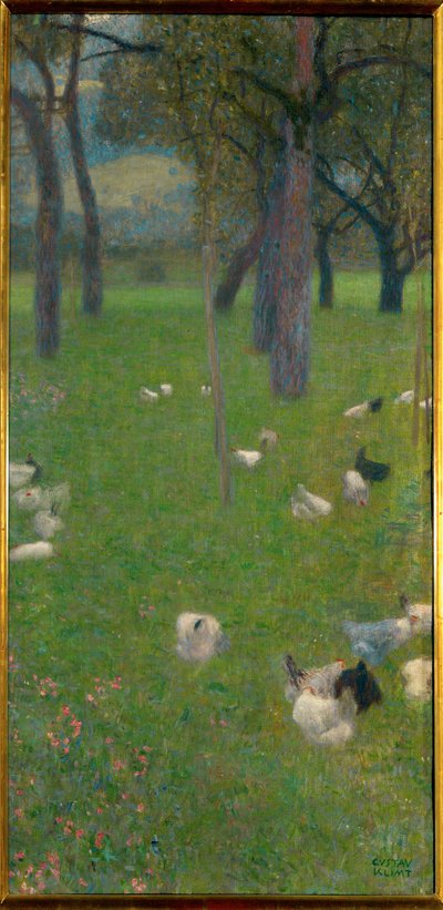 Depois da chuva de Gustav Klimt