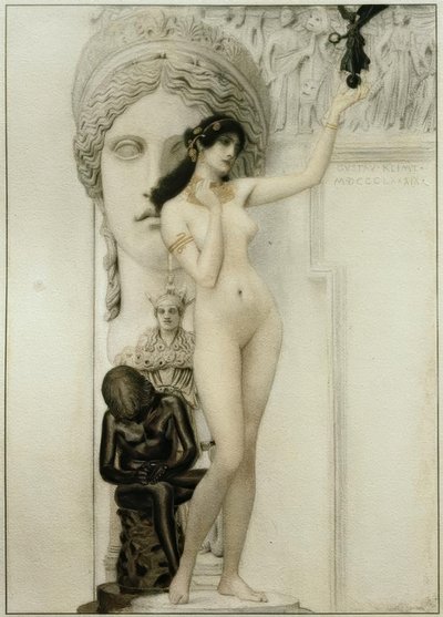 Alegoria da Escultura de Gustav Klimt