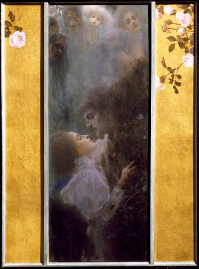 Alegoria do Amor Pintura de Gustav Klimt (1862-1918) de Gustav Klimt