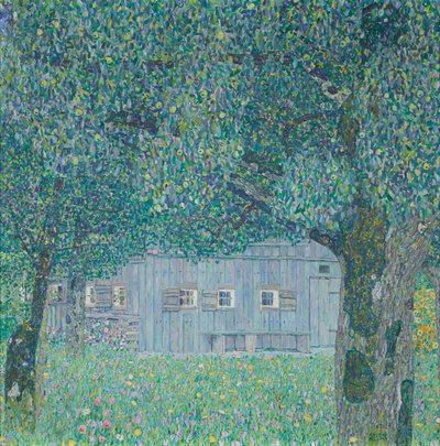Quinta em Buchberg (Casa Agrícola da Alta Áustria) de Gustav Klimt