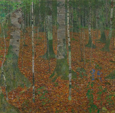 Floresta do vidoeiro, 1903. de Gustav Klimt