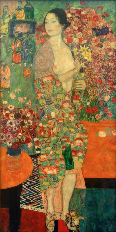 O dançarino de Gustav Klimt