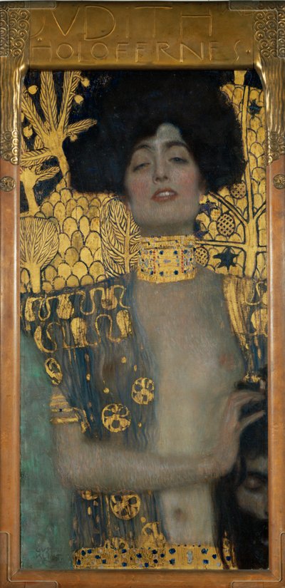Judite com a cabeça de Holofernes de Gustav Klimt