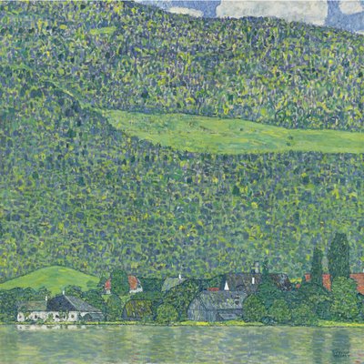 Litzlberg no Attersee, 1914-1915 de Gustav Klimt