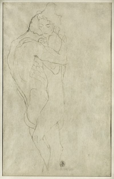 Amantes de Gustav Klimt