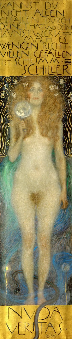 Naked Truth, 1899 de Gustav Klimt