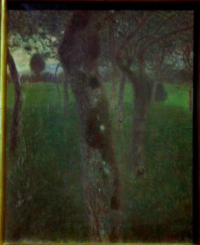Pomar à noite (pomar. Noite) de Gustav Klimt