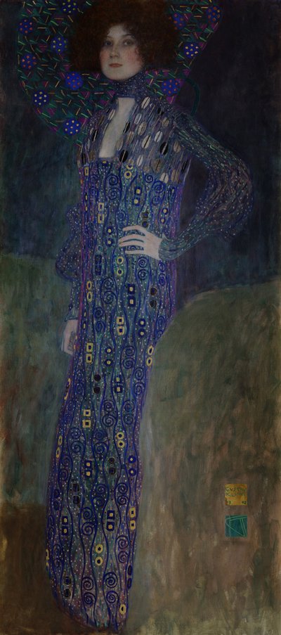 Retrato de Emilie Flöge, 1902 de Gustav Klimt