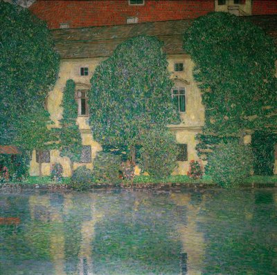 Câmara do castelo no Attersee III de Gustav Klimt