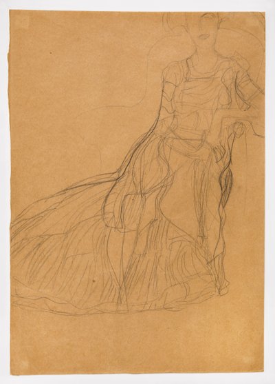 Senhora sentada (Adele Bloch-Bauer) de Gustav Klimt