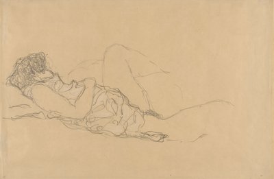 Mulher Adormecida de Gustav Klimt