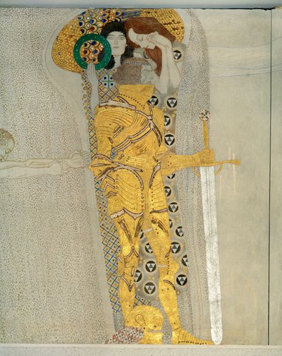 A exposição de 1902 da Associação de Artistas de Viena "Secessão" centrou-se no monumento a Beethoven de Max Klinger de Gustav Klimt