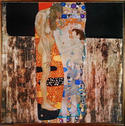 As três idades do homem de Gustav Klimt