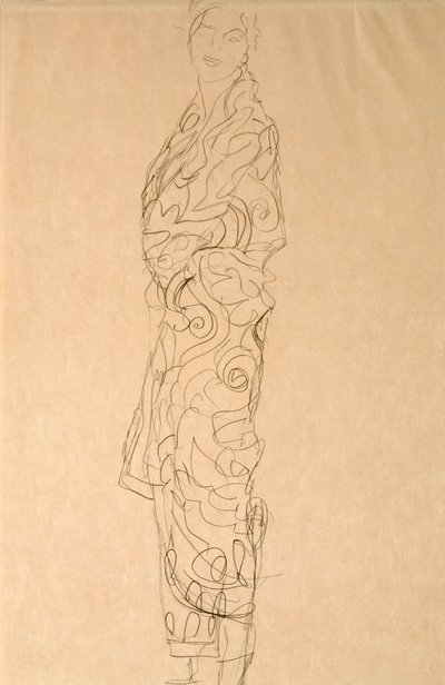 Mulher de quimono de Gustav Klimt