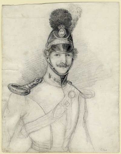 Otto I 1815-1867, Rei da Grécia, ca 1835 de Gustav Kraus