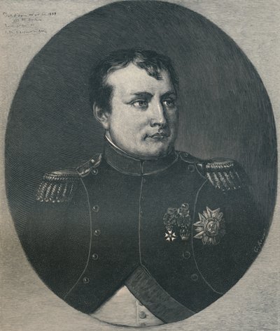 Napoleão Bonaparte em 1809, 1896 de Gustav Kruell
