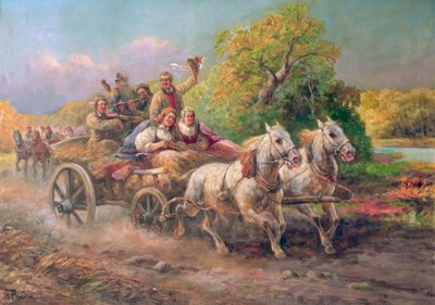 Cortejo nupcial húngaro de Gustav Prucha