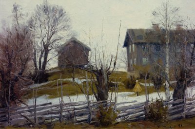 Descongelamento da Primavera de Gustav Wentzel