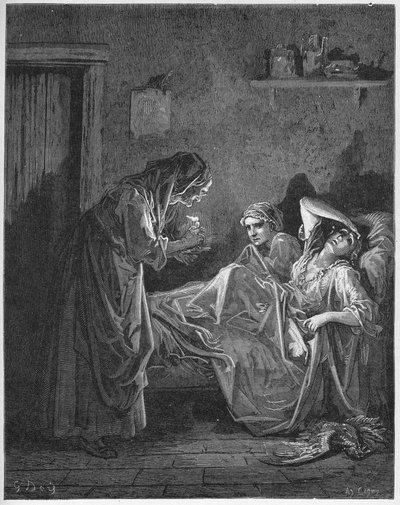 La Vieille et les deux Servantes - A Velha e as Duas Servas - de 