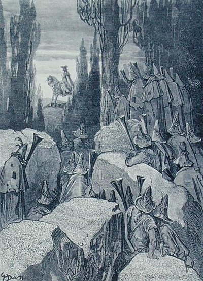 Munchausen Among the Brigands, de 