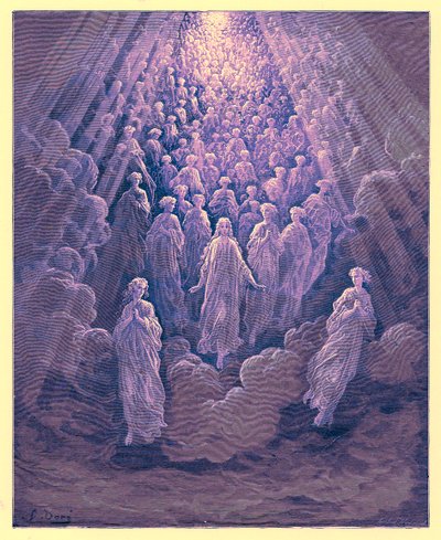 The Angels in the Planet Mercury, ilustração da 