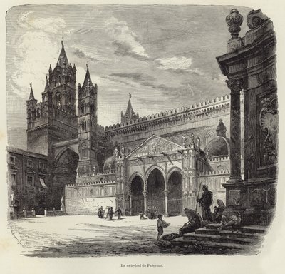 A, catedral, de, palermo de Gustave Bauernfeind