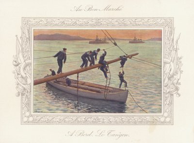 A bordo do Tangon de Gustave Bourgain