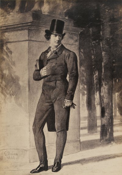 Gustave Brion - Marius Pontmercy de Gustave Brion