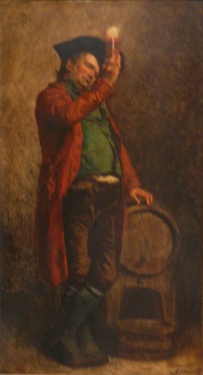 O bebedor de Gustave Brion
