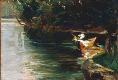 Bordas de Yerres de Gustave Caillebotte