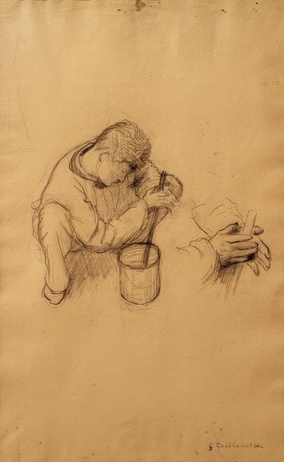 Estudo para pintores de Gustave Caillebotte