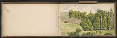 Caderno de esboços de Gustave Caillebotte