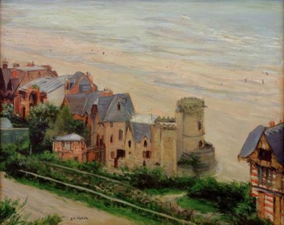 Trouville, a praia e as vilas de Gustave Caillebotte