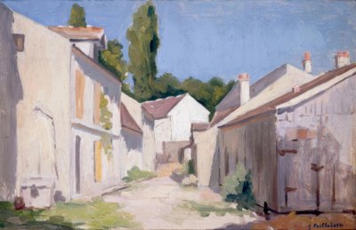 Um caminho para Yerres de Gustave Caillebotte