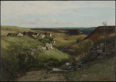 Castelo de Ornans de Gustave Courbet