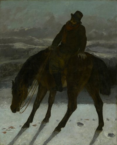 Caçador a Cavalo de Gustave Courbet