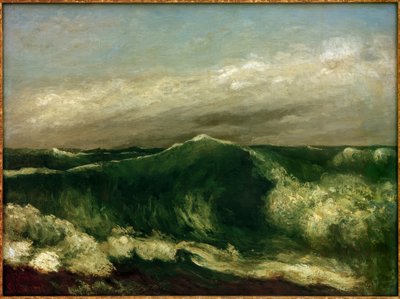 The Wave de Gustave Courbet