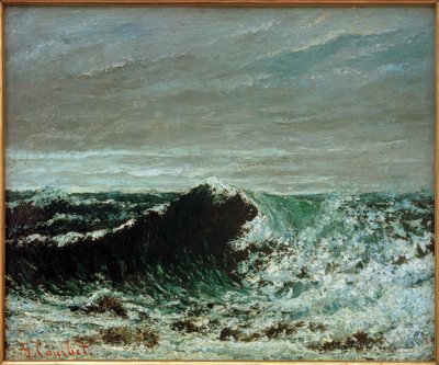 The Wave de Gustave Courbet